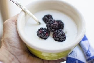 Greek Yogurt with berries