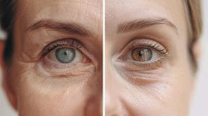 Collagen Eyes Aging Comparison