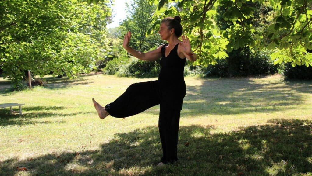 Picture of a woman doing Tai Chi. Best Exercises for People Over 65