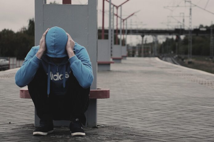 Picture of a man in fear. Using Motivation to Overcome Fear