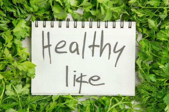 Picture of a sign that says healthy life! Superfoods and Their Benefits, nutrient rich foods,