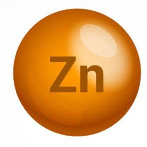 Picture of a zinc symbol. Supplements