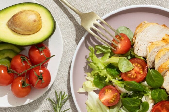Picture of a Whole30 Diet Plan Dinner.